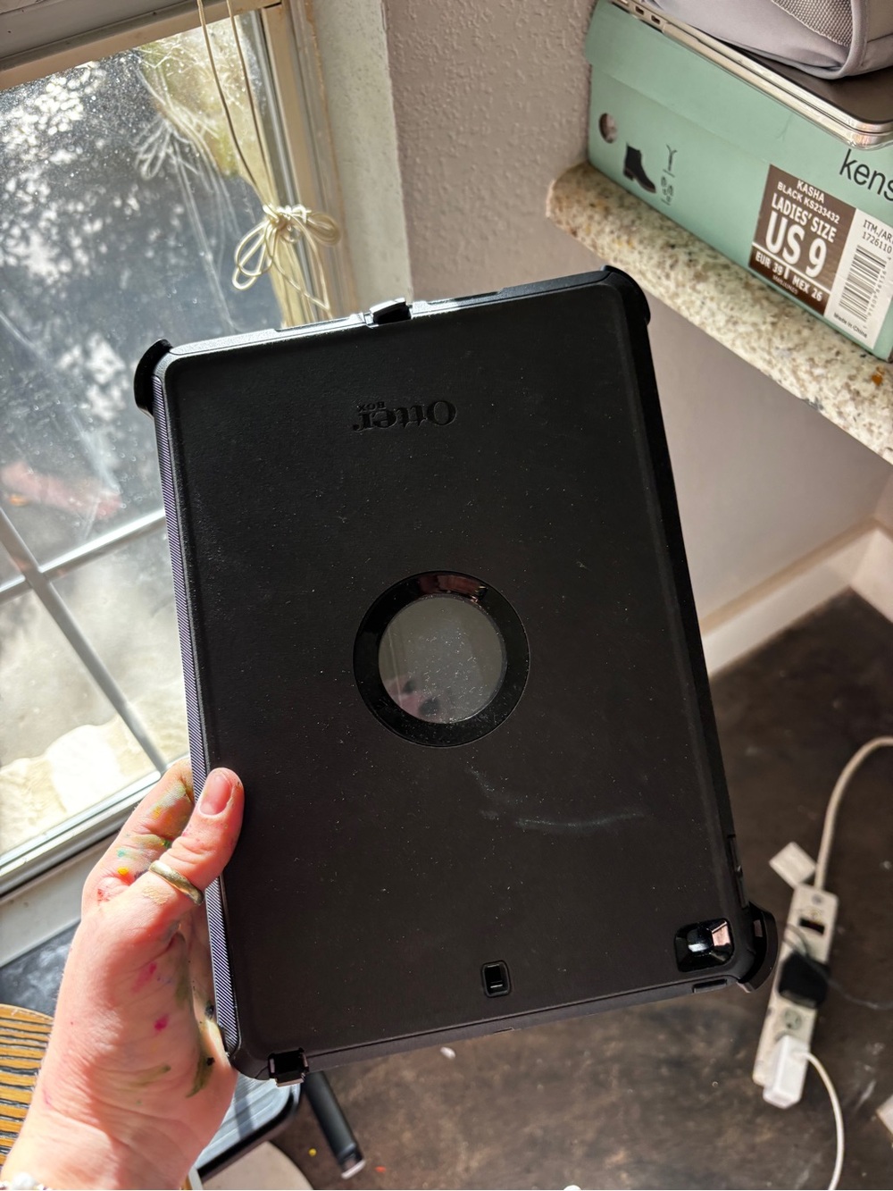 OtterBox Black Tablet Case with Rotating Stand Cutout